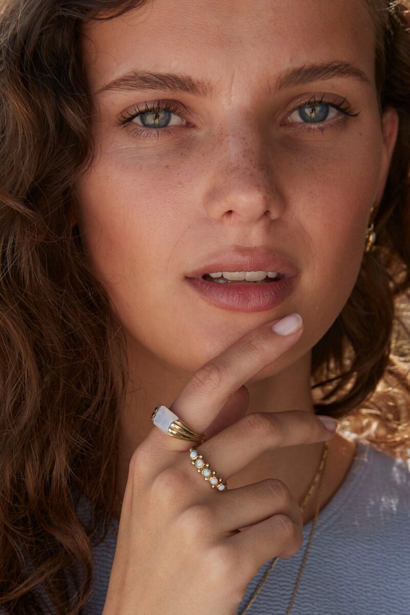 Alchemy Moonstone Gold Ring - Image 2