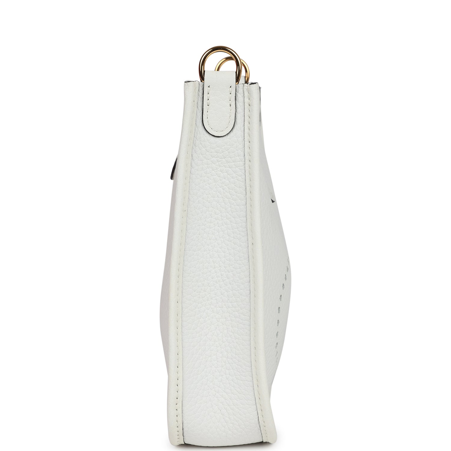 Hermes Evelyne TPM New White Clemence Gold Hardware - Image 3
