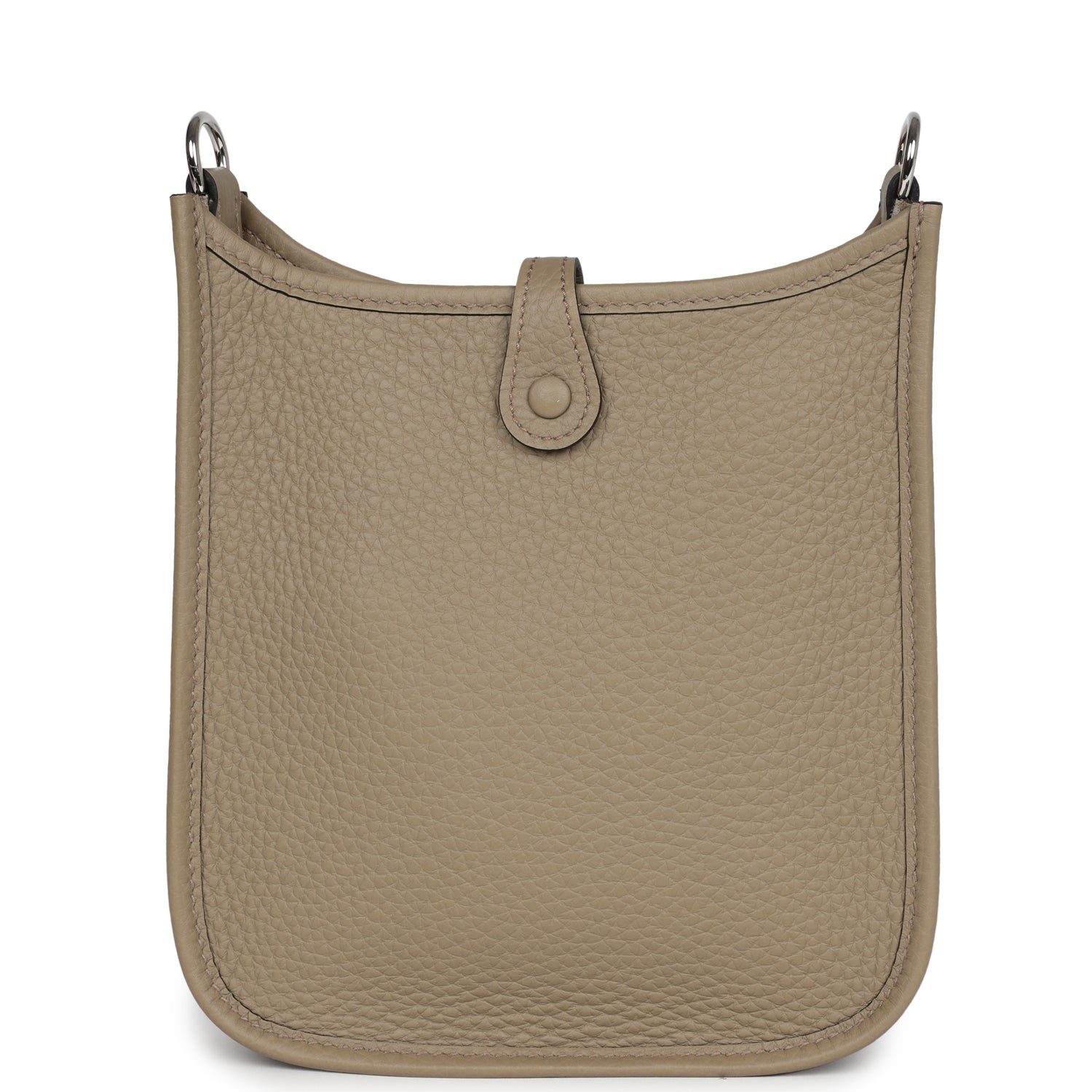 Hermes Evelyne TPM Beige Marfa Clemence Palladium Hardware - Image 4