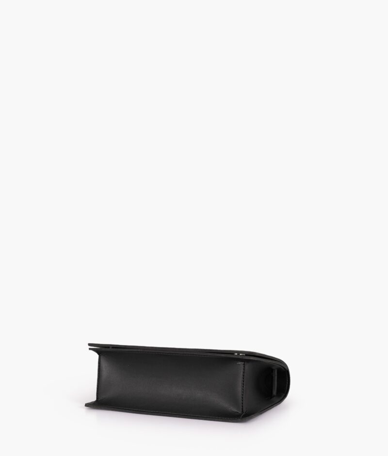 Black loop strap shoulder bag - Image 6